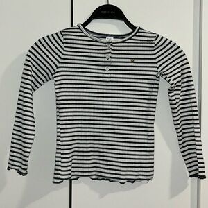 CARTERS KIDS Dark Blue Striped Long-Sleeve